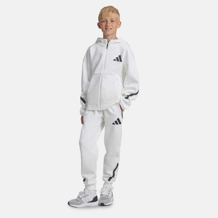 adidas Kids' Z.N.E. Pants White adidas Kids' Z.N.E. Pants White image number 0