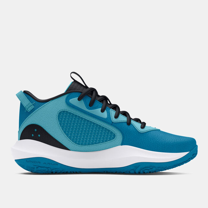 Under Armour Lockdown 6 Basketball Shoes Blue Under Armour Lockdown 6 Basketball Shoes Blue image number 1