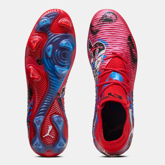 PUMA Kids' FUTURE 8 ULTIMATE PLAYMAKERS Firm Ground Football Shoes Red PUMA Kids' FUTURE 8 ULTIMATE PLAYMAKERS Firm Ground Football Shoes Red image number 3