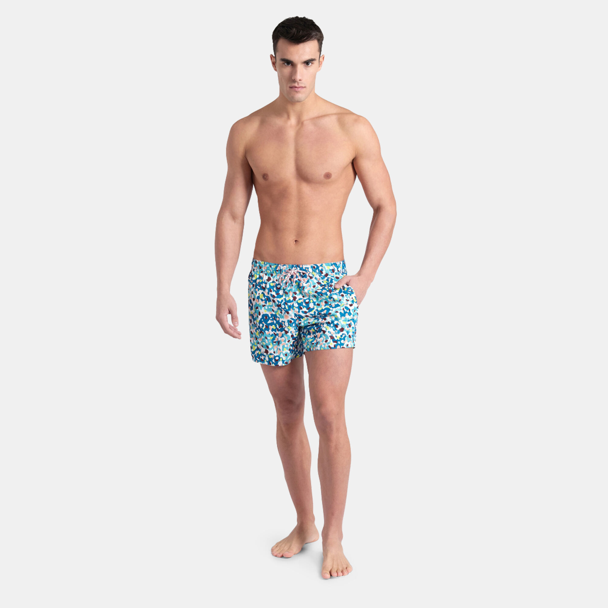 Men s Printed Beach Shorts Multi Color Arena in KSA SSS