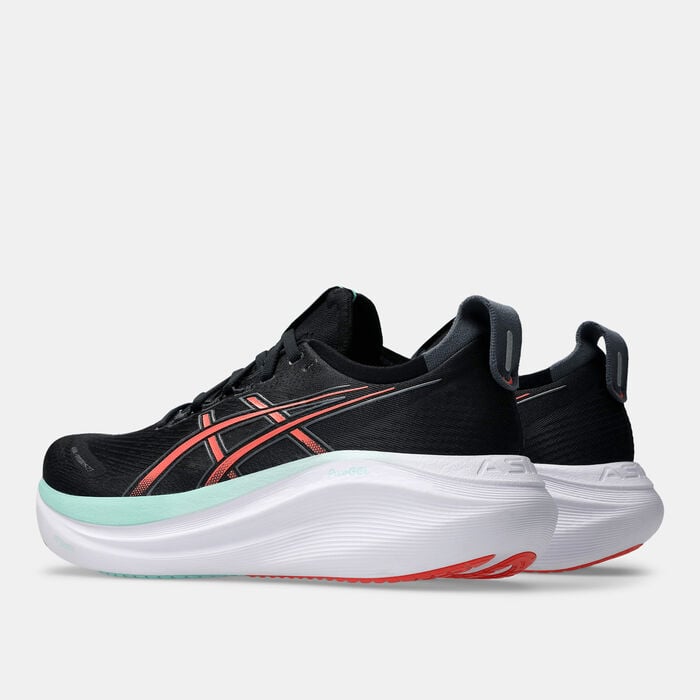 ASICS Men's GEL-NIMBUS 27 Running Shoes Black ASICS Men's GEL-NIMBUS 27 Running Shoes Black image number 2