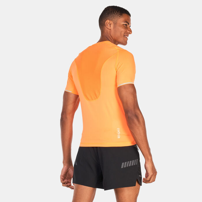 EA7 Emporio Armani Men's Vigor 7 T-Shirt Orange EA7 Emporio Armani Men's Vigor 7 T-Shirt Orange image number 1