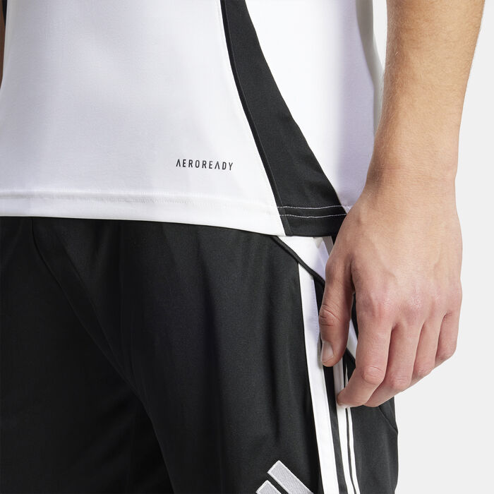 adidas Men's Tiro 24 Football Jersey White adidas Men's Tiro 24 Football Jersey White image number 3