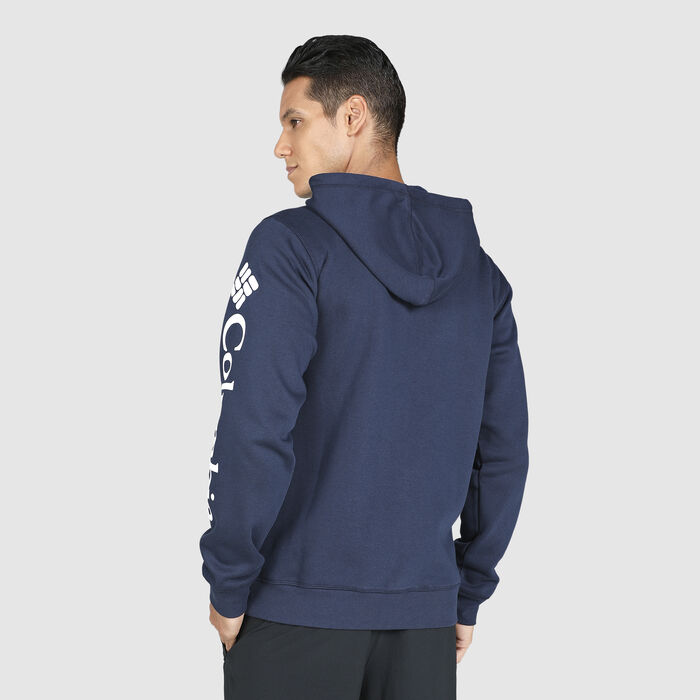 Columbia Men's Logo Full-Zip Fleece Hoodie Multi-Color Columbia Men's Logo Full-Zip Fleece Hoodie Multi-Color image number 1