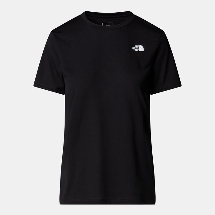The North Face Women's Foundations Mountains Faces T-Shirt Black The North Face Women's Foundations Mountains Faces T-Shirt Black image number 0