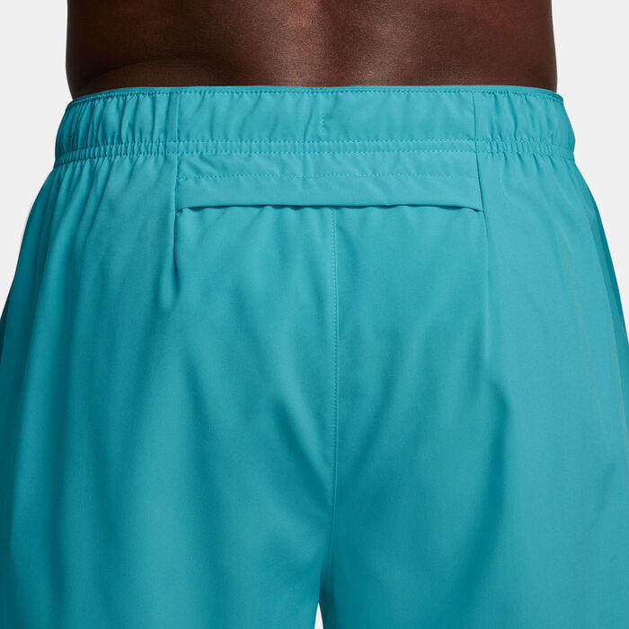Nike Men's Challenger Dri-FIT Unlined Running Shorts Blue image number 3