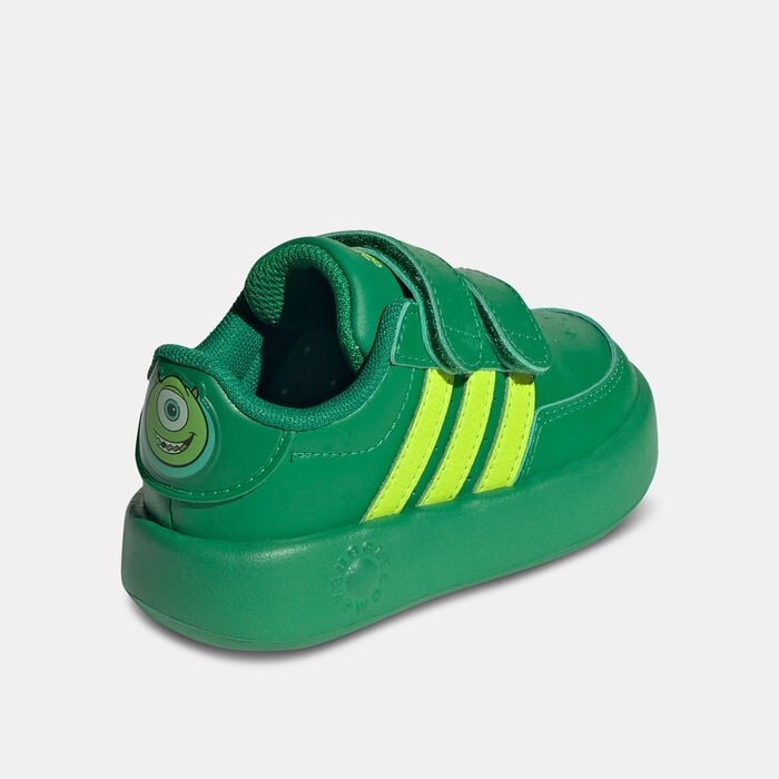 adidas Kids' Disney Breaknet Monsters Inc. Shoes Green adidas Kids' Disney Breaknet Monsters Inc. Shoes Green image number 2