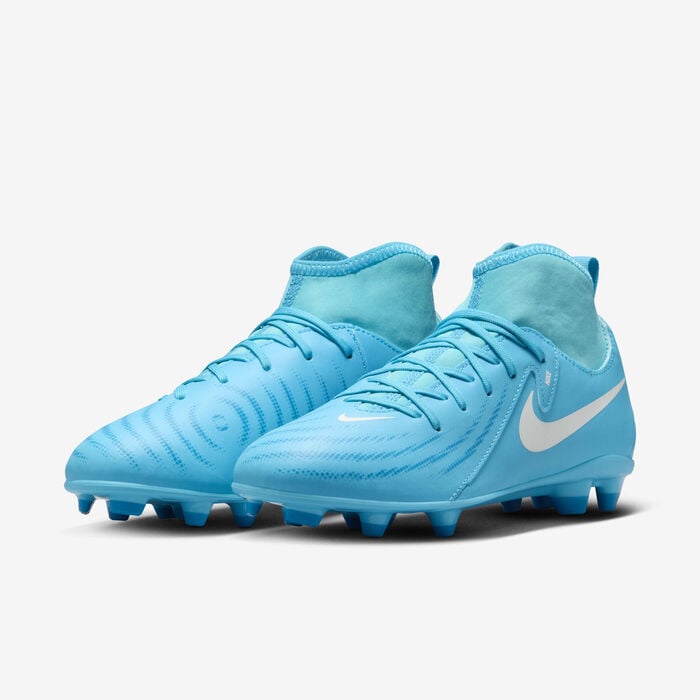 Nike Kids' Phantom Luna 2 Club MG Football Shoes Blue Nike Kids' Phantom Luna 2 Club MG Football Shoes Blue image number 4