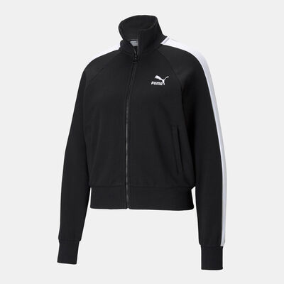 PUMA Women's Iconic T7 Track Jacket Black