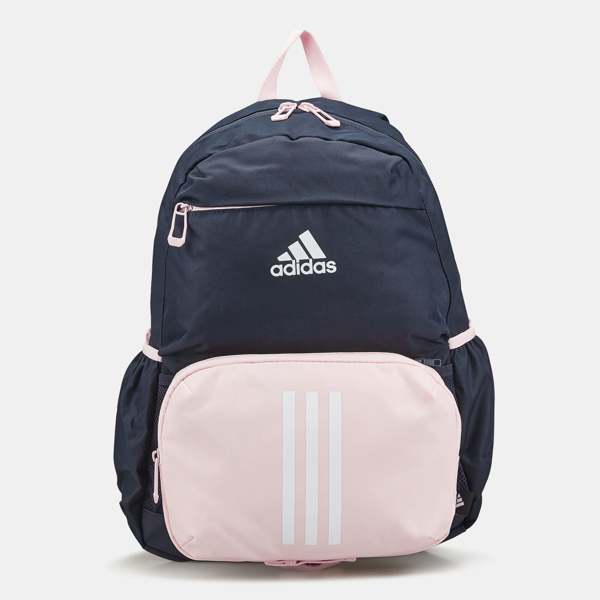 Black and clearance pink adidas backpack