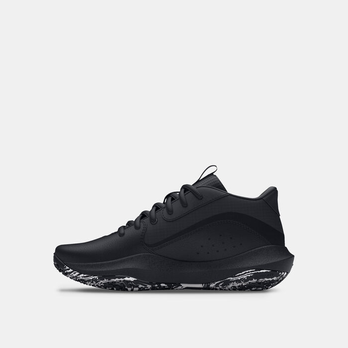 Under Armour Kids' Lockdown 7 Basketball Shoes Black Under Armour Kids' Lockdown 7 Basketball Shoes Black image number 2