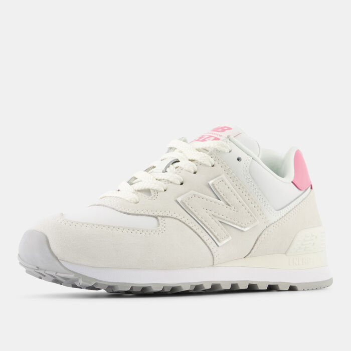New Balance Women's 574 Shoes Pink New Balance Women's 574 Shoes Pink image number 2