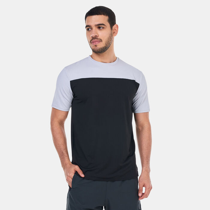 Sun and Sand Sports Men's Active Colour Block Training T-Shirt Multi-Color Sun and Sand Sports Men's Active Colour Block Training T-Shirt Multi-Color image number 0