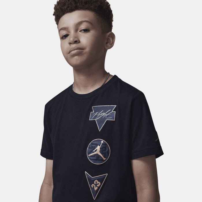 Jordan Kids' See Me Shine T-Shirt Black Jordan Kids' See Me Shine T-Shirt Black image number 3
