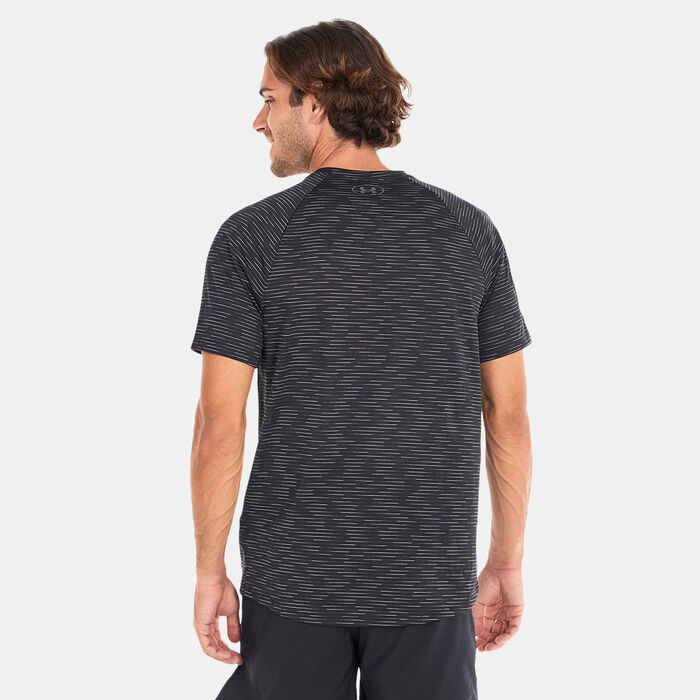 Under Armour Men's UA Tech™ 2.0 Dash T-Shirt Black Under Armour Men's UA Tech™ 2.0 Dash T-Shirt Black image number 1