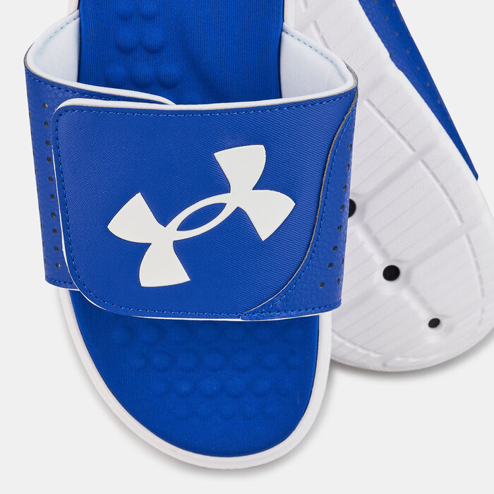 Under Armour Men's UA Ignite Pro Slides Blue Under Armour Men's UA Ignite Pro Slides Blue image number 2