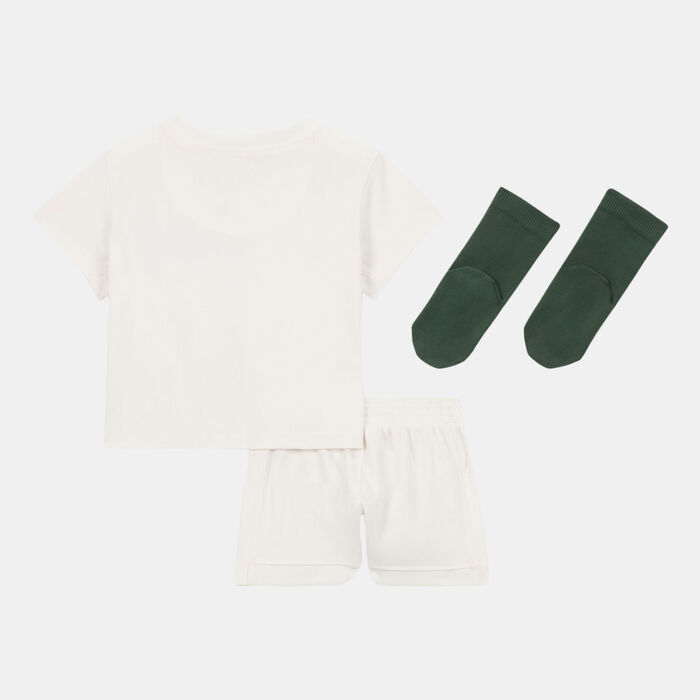 Nike Kids' Chelsea 25/26 Away Replica 3-Piece Football Kit Ivory Nike Kids' Chelsea 25/26 Away Replica 3-Piece Football Kit Ivory image number 1