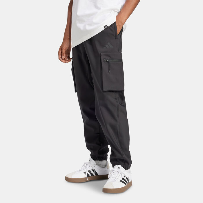 adidas Men's City Escape Premium Cargo Pants Black image number 2