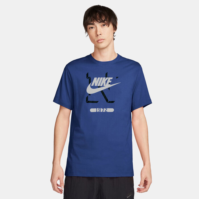 Nike Men's Sportswear T-Shirt Blue Nike Men's Sportswear T-Shirt Blue image number 0