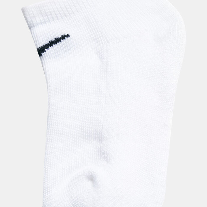 Nike Kids' Dri-FIT Basic No-Show Socks (3 Pack) White Nike Kids' Dri-FIT Basic No-Show Socks (3 Pack) White image number 1