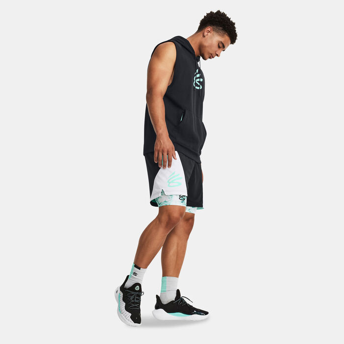 Under Armour Men's Curry Splash Basketball Shorts Black Under Armour Men's Curry Splash Basketball Shorts Black image number 2