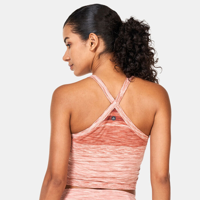 prAna Women's Blazing Star Bralette Peach prAna Women's Blazing Star Bralette Peach image number 1