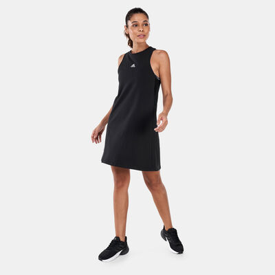 adidas Women's x Zoe Saldana Tank Dress Black
