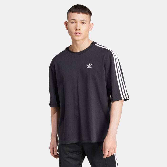 adidas Originals Men's Adicolor Oversized T-Shirt Black adidas Originals Men's Adicolor Oversized T-Shirt Black image number 1