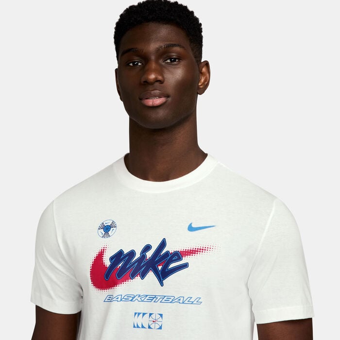 Nike Men's Basketball T-Shirt White Nike Men's Basketball T-Shirt White image number 2