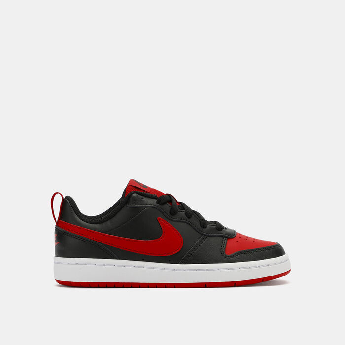 Nike Kids' Court Borough Low 2 Shoe (Older Kids) Black image number 0