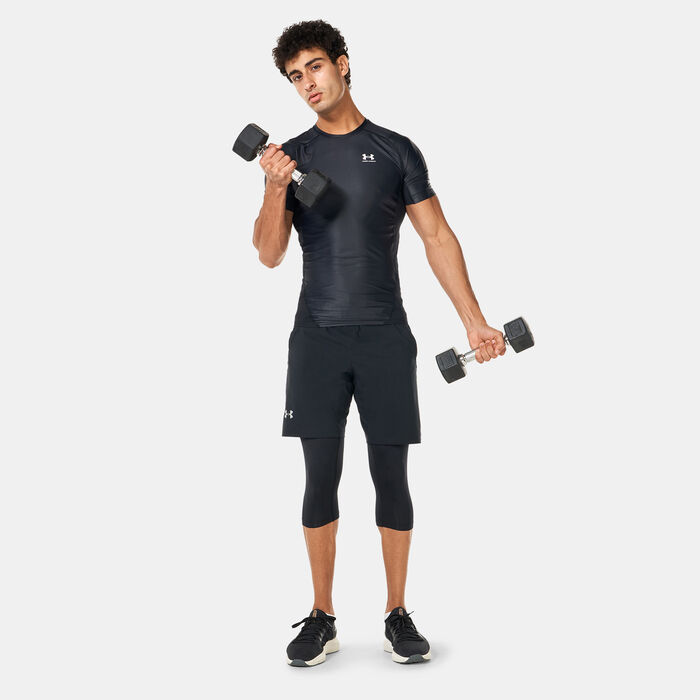 Under Armour Men's UA Iso-Chill Compression T-Shirt Black Under Armour Men's UA Iso-Chill Compression T-Shirt Black image number 2
