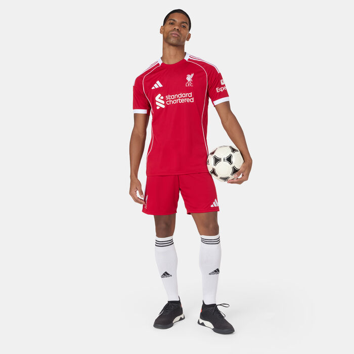 adidas Men's Liverpool 25/26 Home Replica Football Shorts Red image number 2