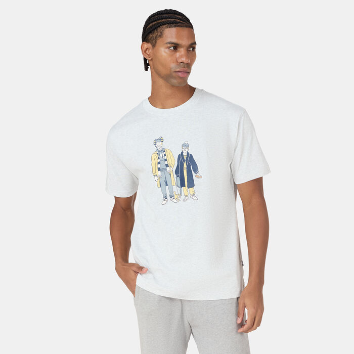 New Balance Men's Athletics Never Age Graphic T-Shirt Grey New Balance Men's Athletics Never Age Graphic T-Shirt Grey image number 0