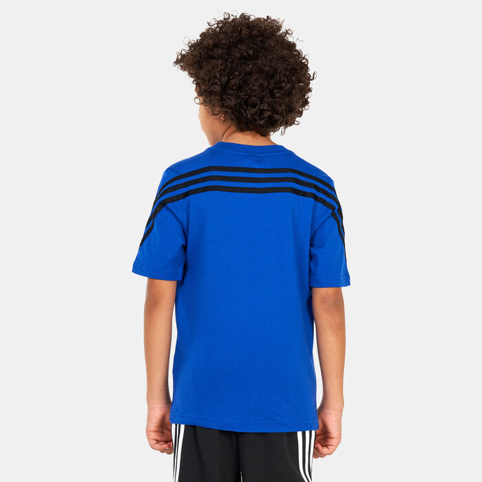 adidas Kids' x Marvel Spider-Man T-Shirt Blue adidas Kids' x Marvel Spider-Man T-Shirt Blue image number 1