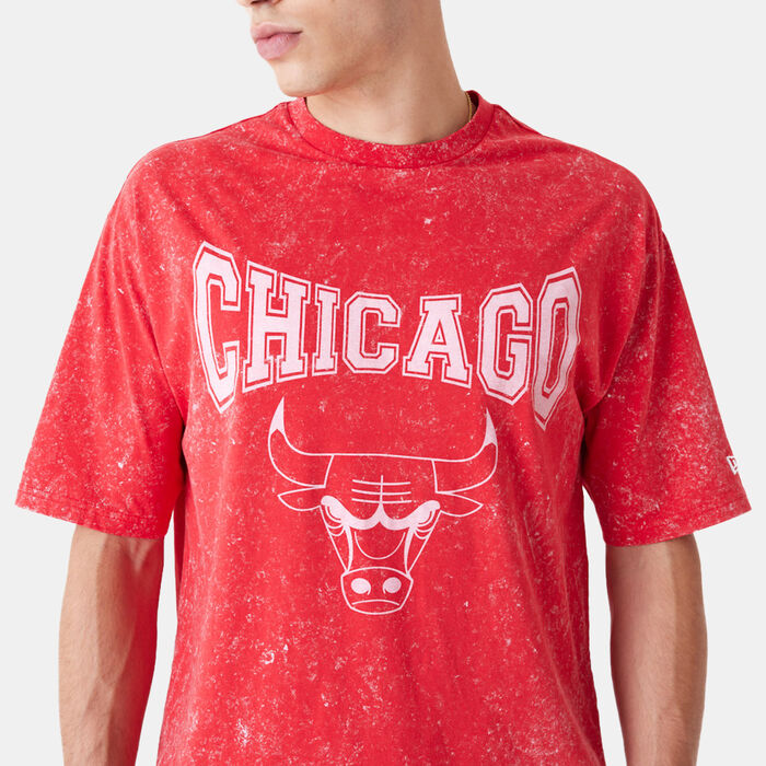 New Era NBA Chicago Bulls Washed T-Shirt Red New Era NBA Chicago Bulls Washed T-Shirt Red image number 2