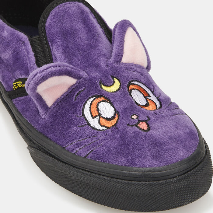 Vans Kids' x Pretty Guardian Sailor Moon Slip-On Shoe (Younger Kids) Purple Vans Kids' x Pretty Guardian Sailor Moon Slip-On Shoe (Younger Kids) Purple image number 4