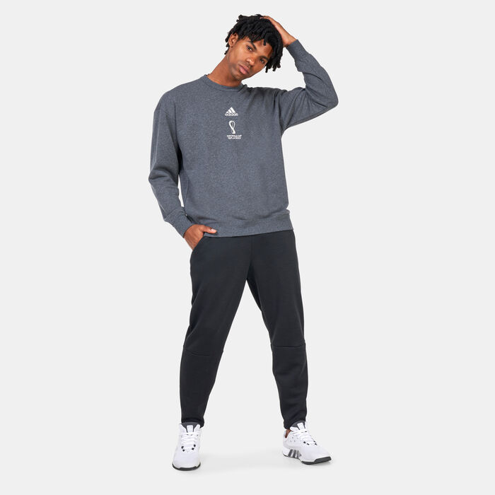 adidas Men's FIFA World Cup 2022™ Official Emblem Sweatshirt Grey image number 2