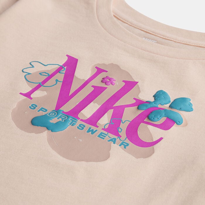 Nike Kids' Wild Flower Dri-FIT Scooter Set Pink Nike Kids' Wild Flower Dri-FIT Scooter Set Pink image number 2