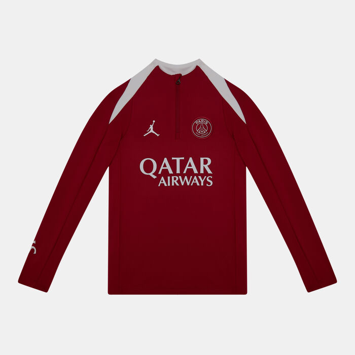 Jordan Kids' Paris Saint-Germain Strike 4th Drill Football Top Red Jordan Kids' Paris Saint-Germain Strike 4th Drill Football Top Red image number 0