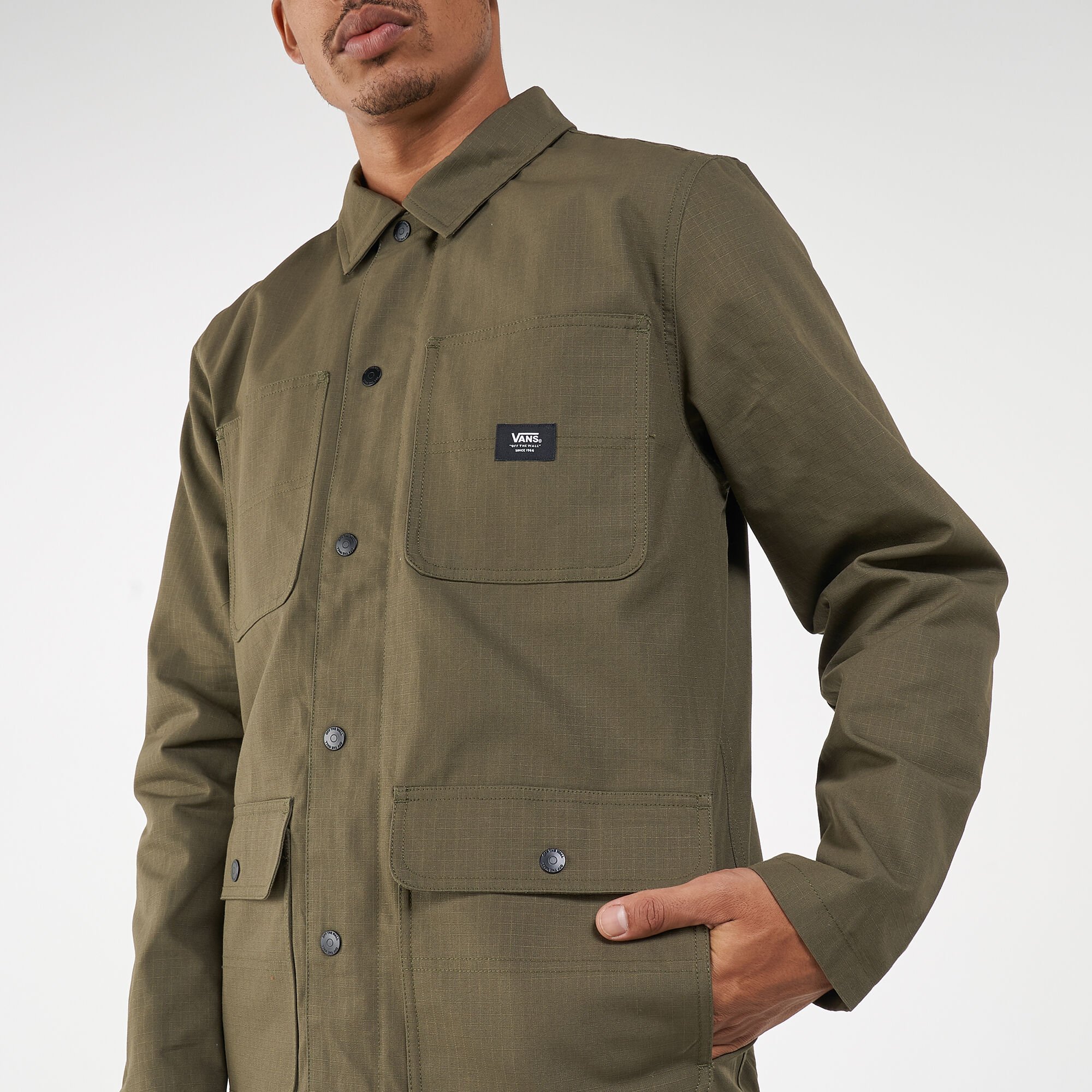 Men s Drill Chore Lined Coat