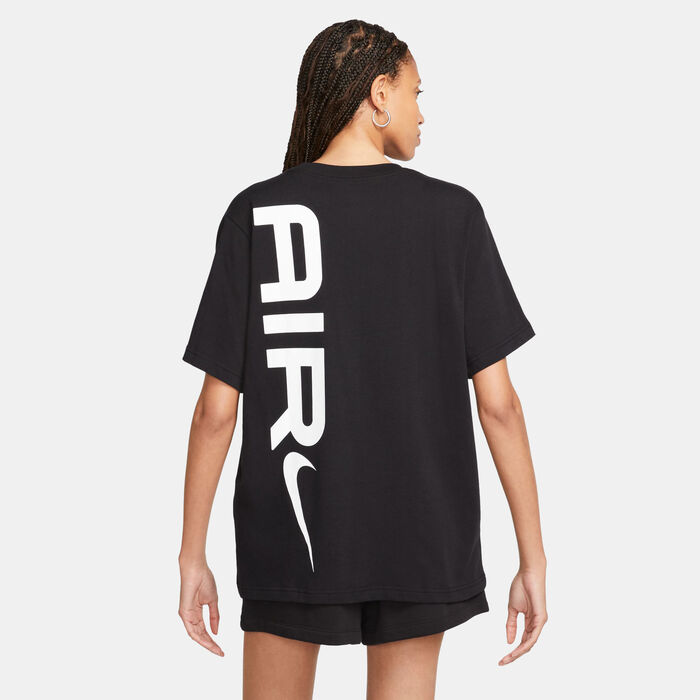 Buy Nike Women's Sportswear Air T-Shirt Black in KSA -SSS