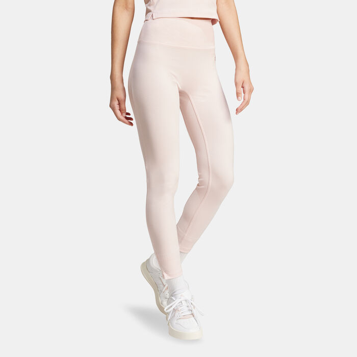 adidas Women's Lounge 7/8 Training Leggings Pink adidas Women's Lounge 7/8 Training Leggings Pink image number 2