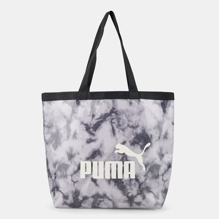 PUMA Women's Core Transparent Tote Bag Black PUMA Women's Core Transparent Tote Bag Black image number 0