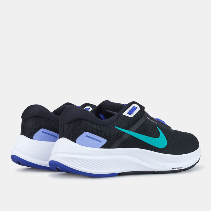 Nike Women's Air Zoom Structure 24 Shoe Black image number 2