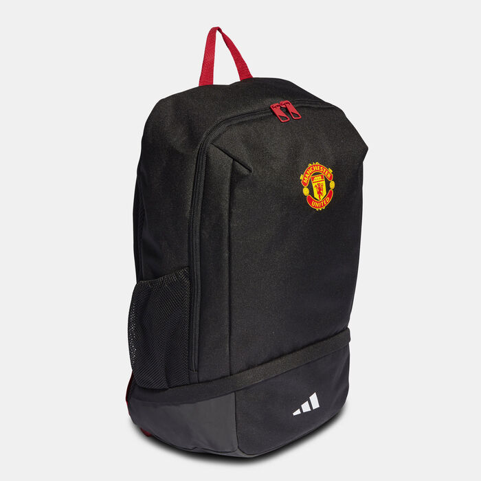 adidas Men's Manchester United Backpack Black image number 2