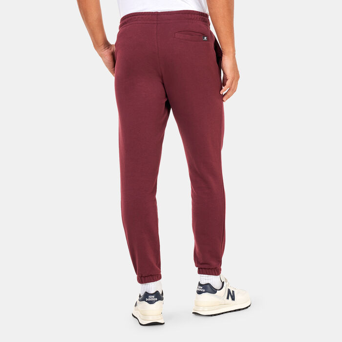 New Balance Men's NB Essentials Stacked Rubber Pack Sweatpants Red New Balance Men's NB Essentials Stacked Rubber Pack Sweatpants Red image number 1