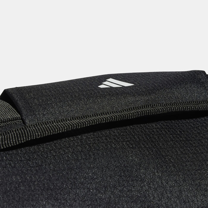 adidas Men's Essentials 3-Stripes Duffel Bag Black adidas Men's Essentials 3-Stripes Duffel Bag Black image number 5