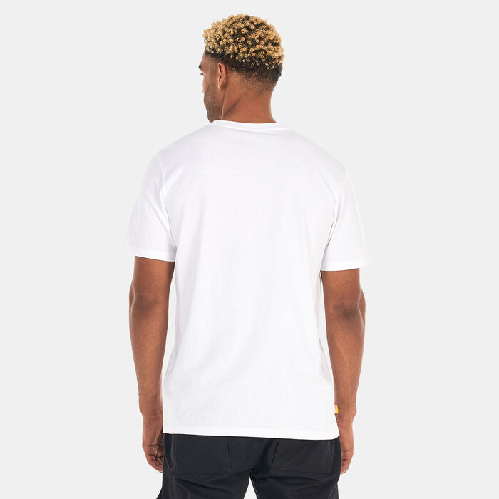 Timberland Men's Outdoor Inspired Graphic T-Shirt White image number 1