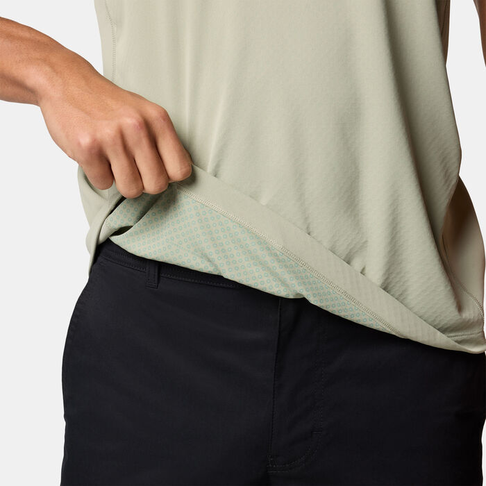 Columbia Men's Zero Rules Light Technical Hiking T-Shirt Green image number 4