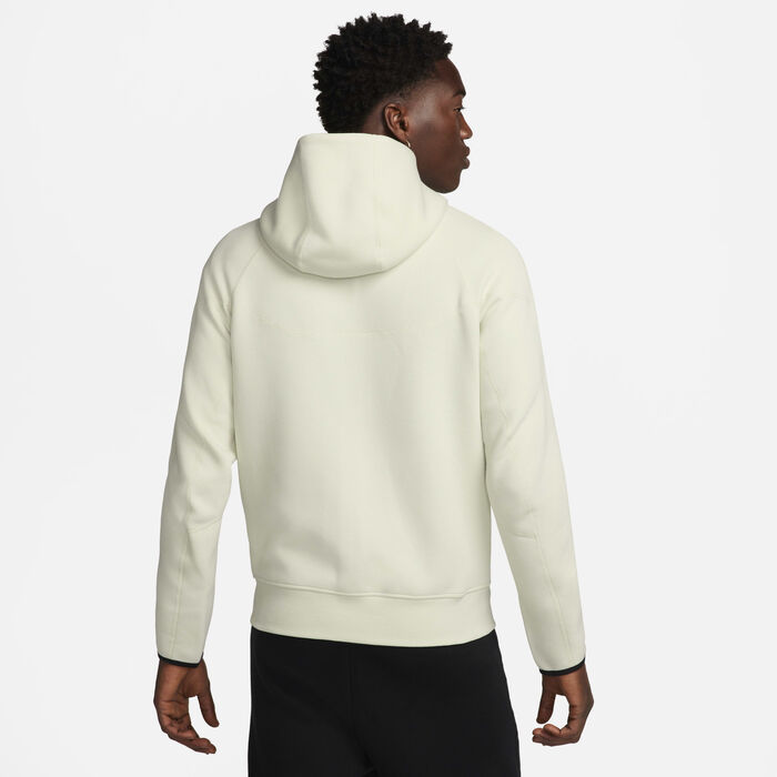Nike Men's Sportswear Tech Fleece Windrunner Full-Zip Hoodie Ivory image number 1